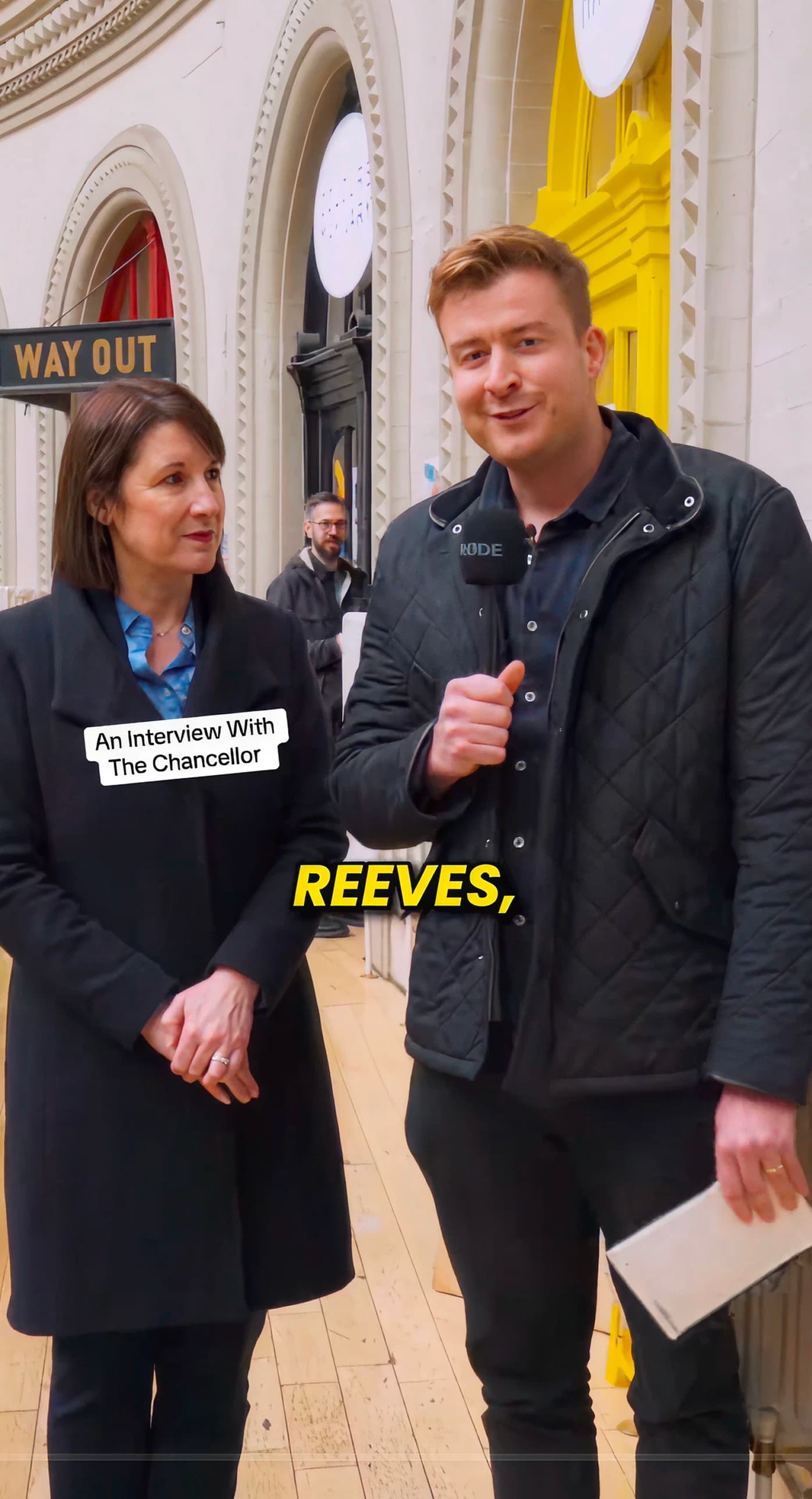 Ben Askins with Reeves