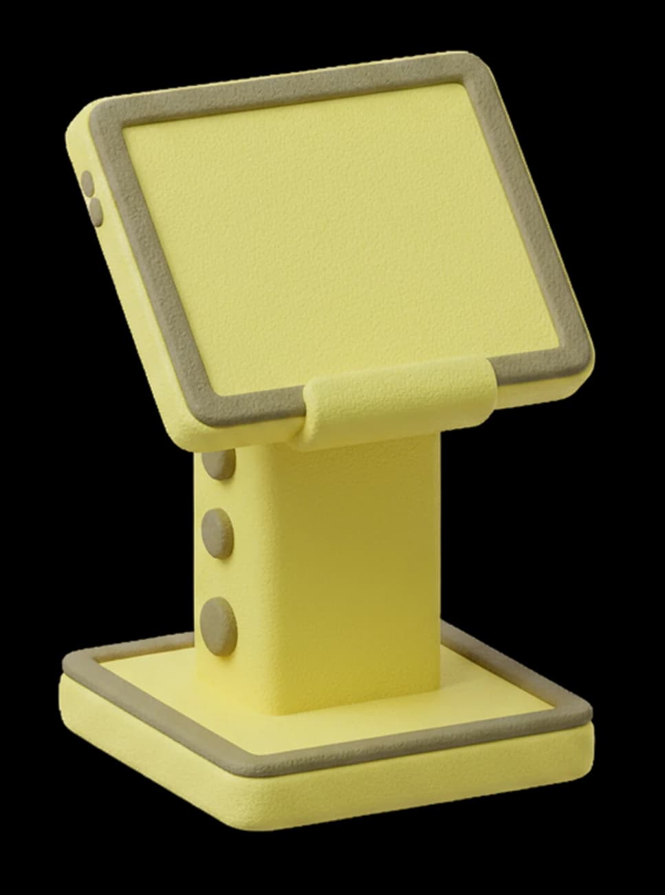 3D clay keynote presentation