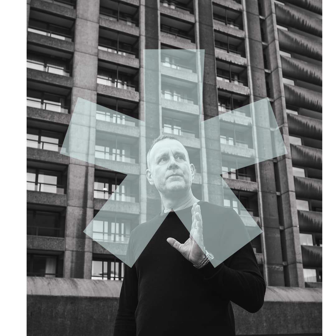 Chris Hirst on stage delivering a keynote