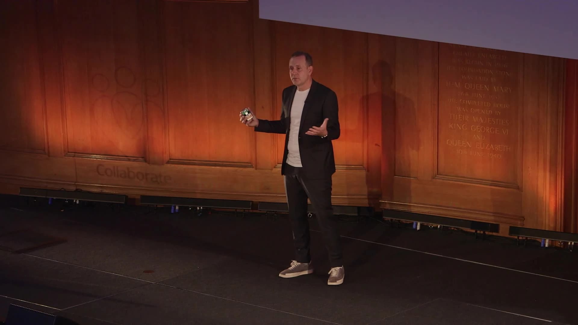 Chris Hirst speaking about Culture Transformation