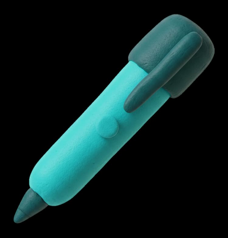 3D clay pen