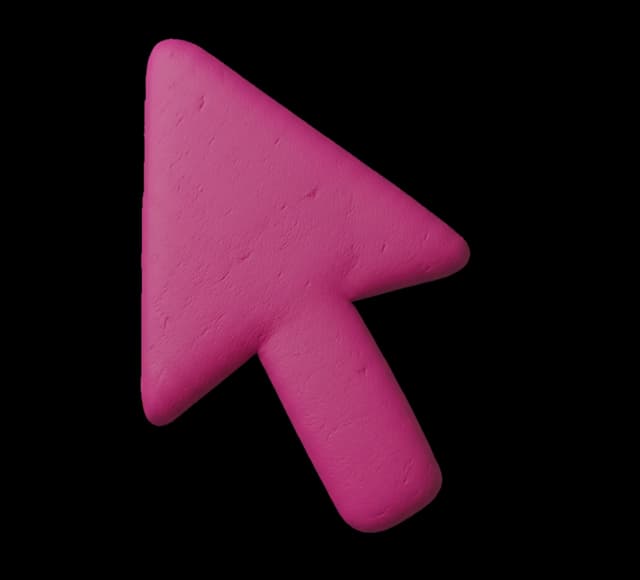 3D clay cursor