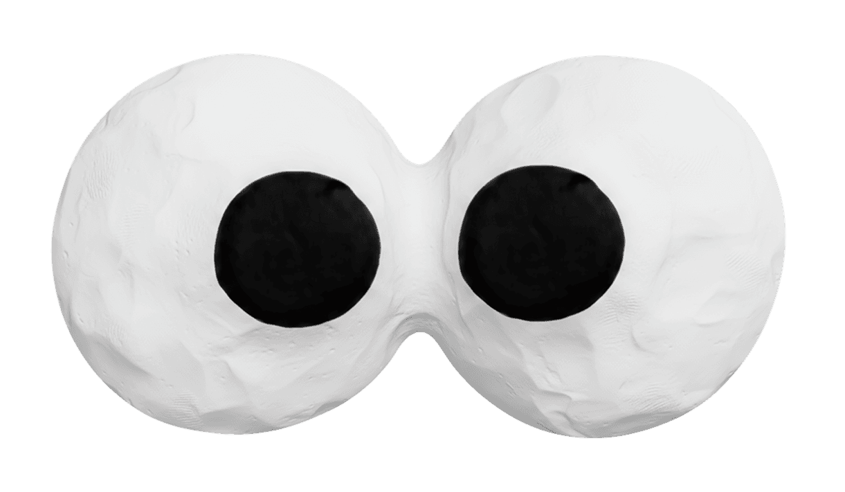 Clay eyes